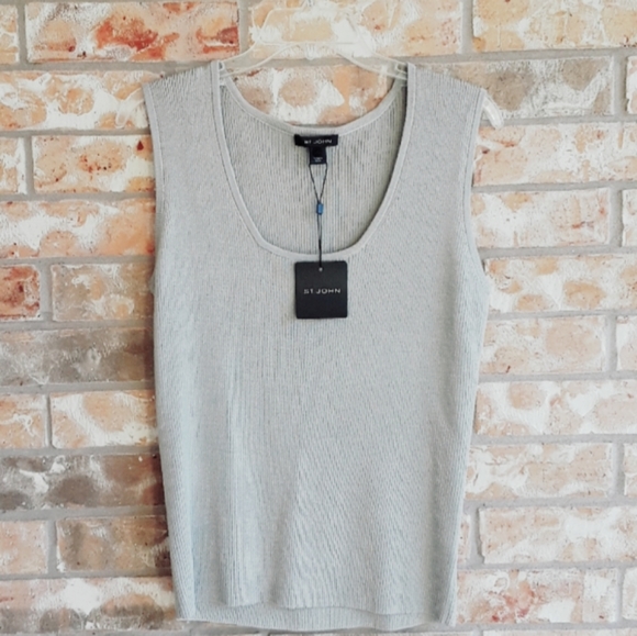 St. John Tops - St. John's Ribbed Top